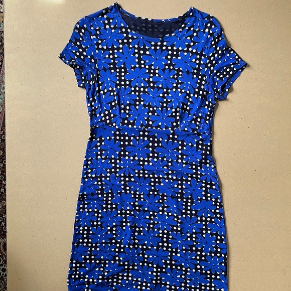 Vintage Agnes B. dress in a stretchy fabric - Picture 1 of 6